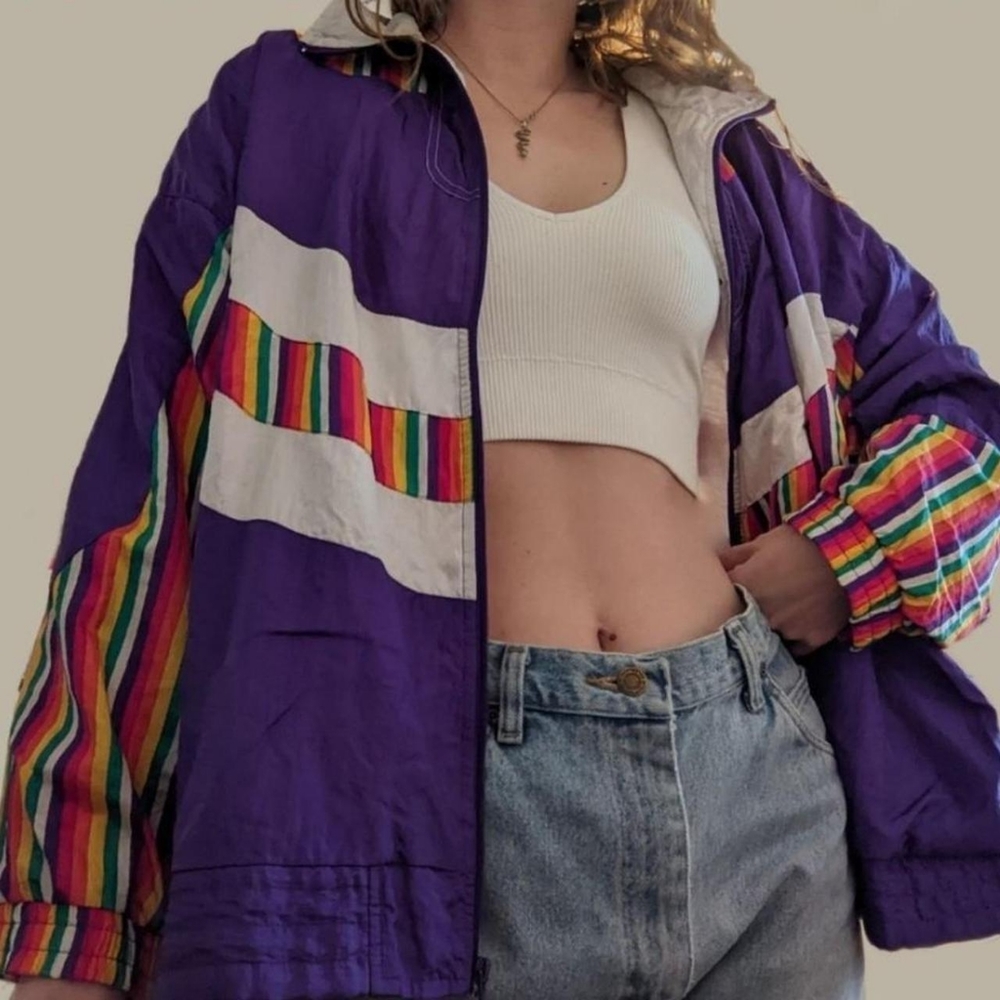 Vintage Laura Katherine Windbreaker